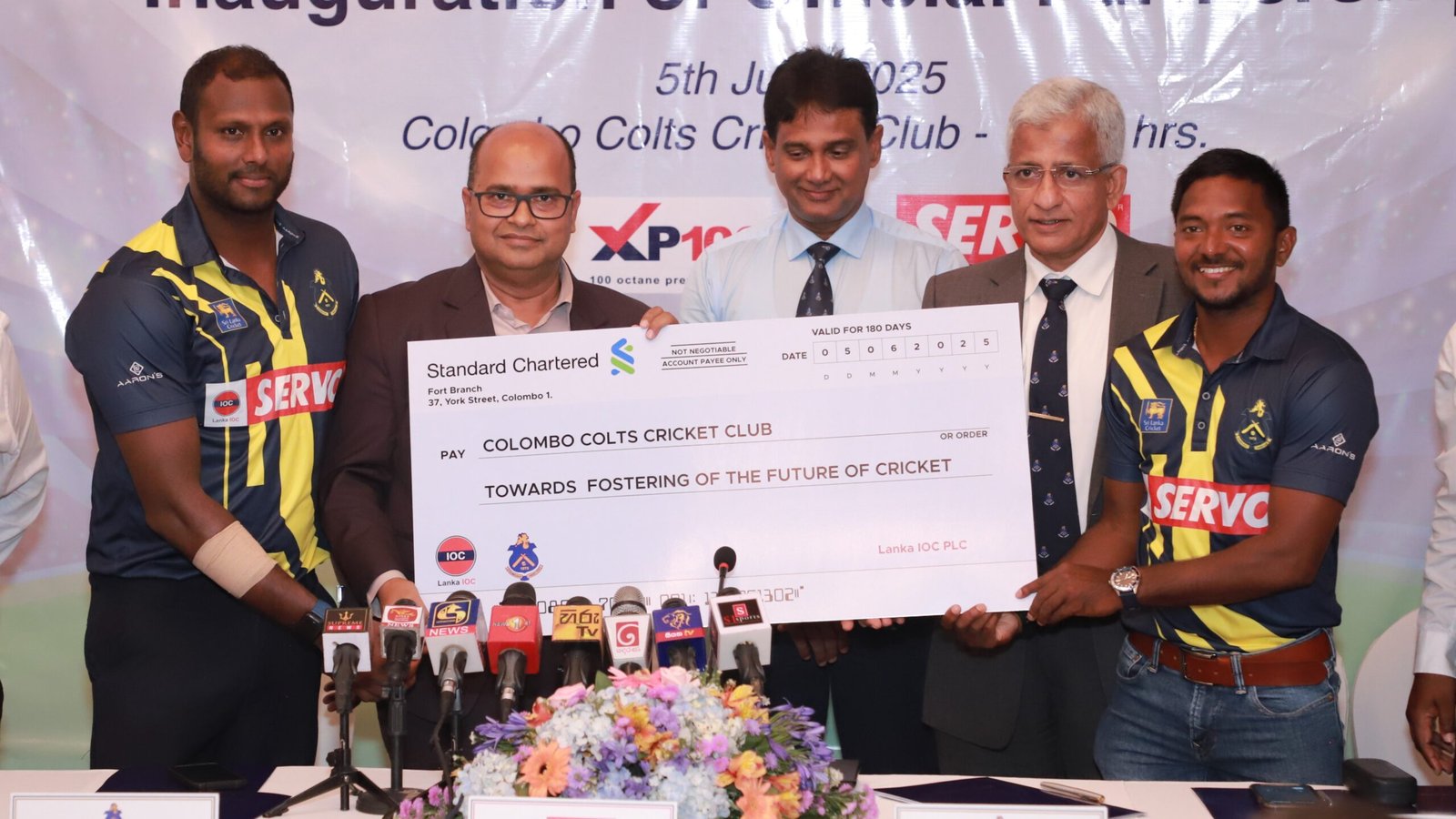 Colombo Colts Cricket Club Announces Official Sponsorship with Lanka IOC