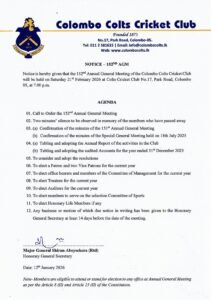 152nd Annual General Meeting 2026